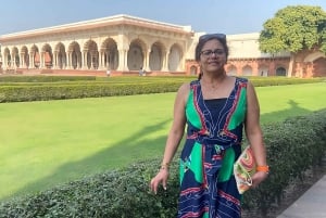 De Delhi: Viagem de 1 dia privativa ao Taj Mahal e Agra com traslado.