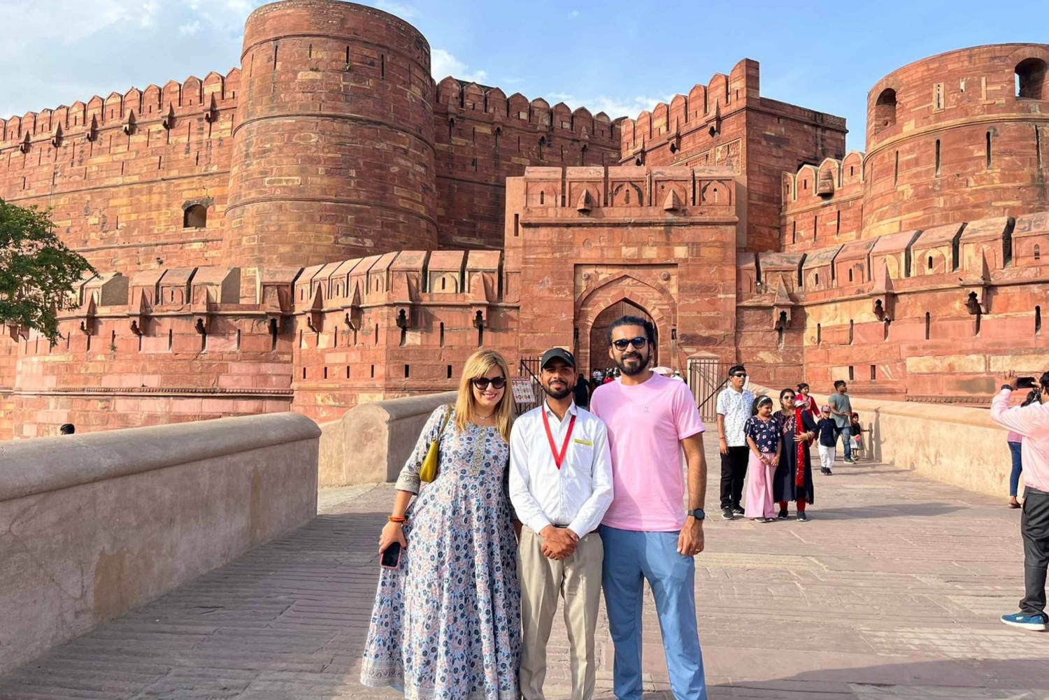 De Délhi: Excursão particular ao Taj Mahal e ao Forte de Agra com traslado