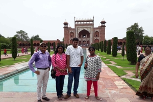 Z Delhi: Tadź Mahal i Fort Agra z popularnym przewodnikiem