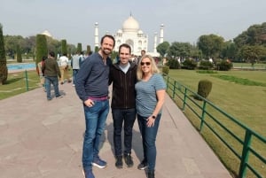 Z Delhi: Taj Mahal i Agra - prywatna 1-dniowa wycieczka z transferem