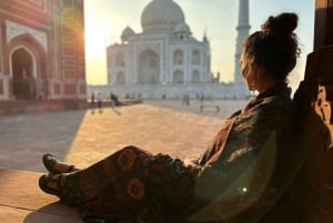 Tour All Inclusive del Taj Mahal e di Agra con il treno Gatiman Express