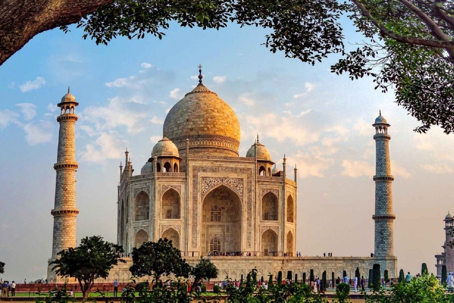 Fra Delhi: Taj Mahal og Agra-dagstur med superhurtigt tog