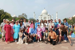 Fra Jaipur: 2-dages Taj Mahal-tur med overnatning i bil