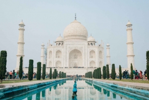 Fra Jaipur: 2-dages Taj Mahal-tur med overnatning i bil