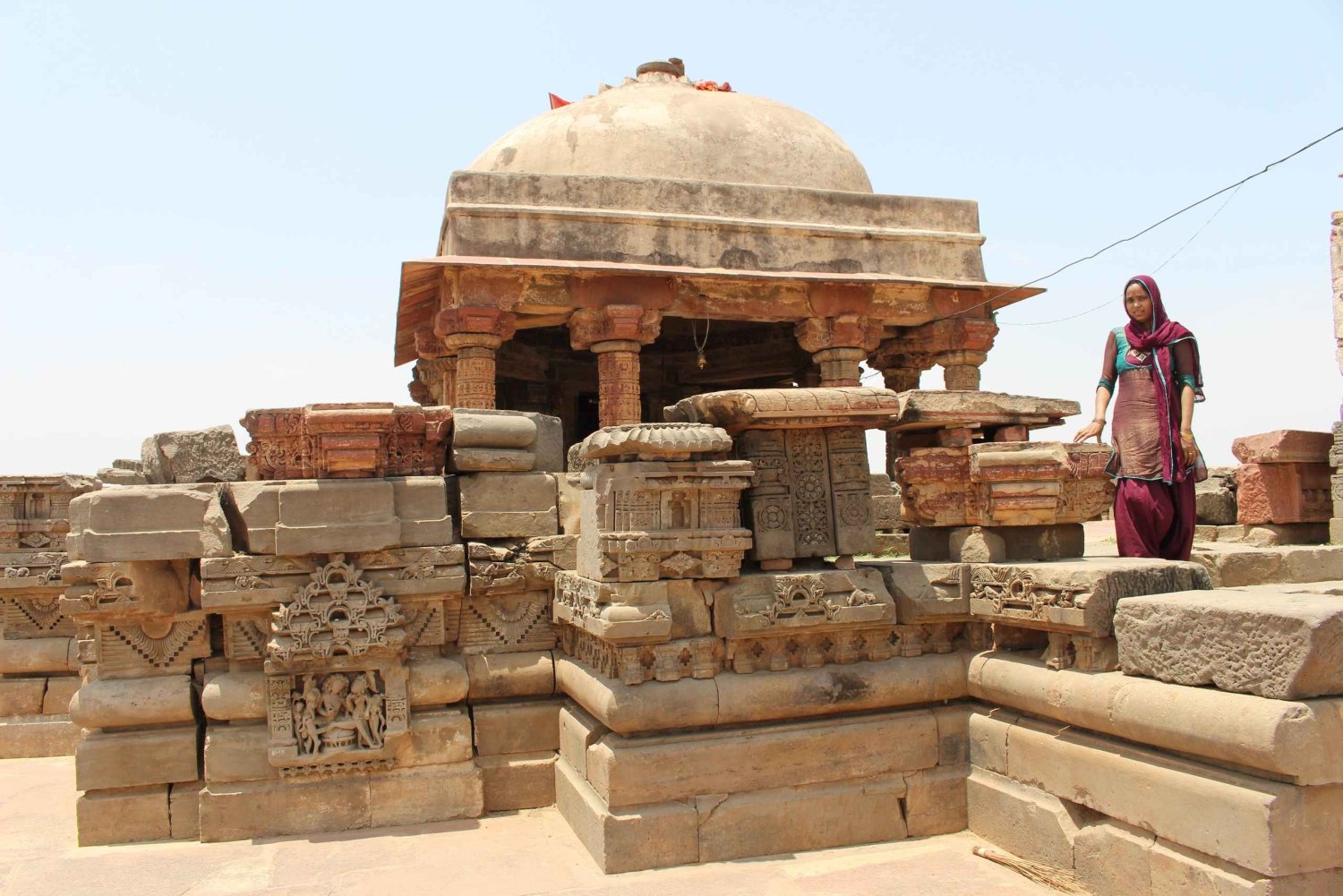 Vanuit Jaipur: Privétour naar de trapbron van Abhaneri