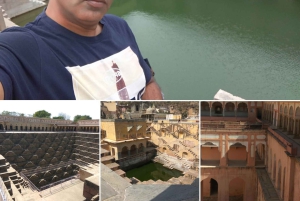 From Jaipur: Abhaneri Stepwell Private Tour