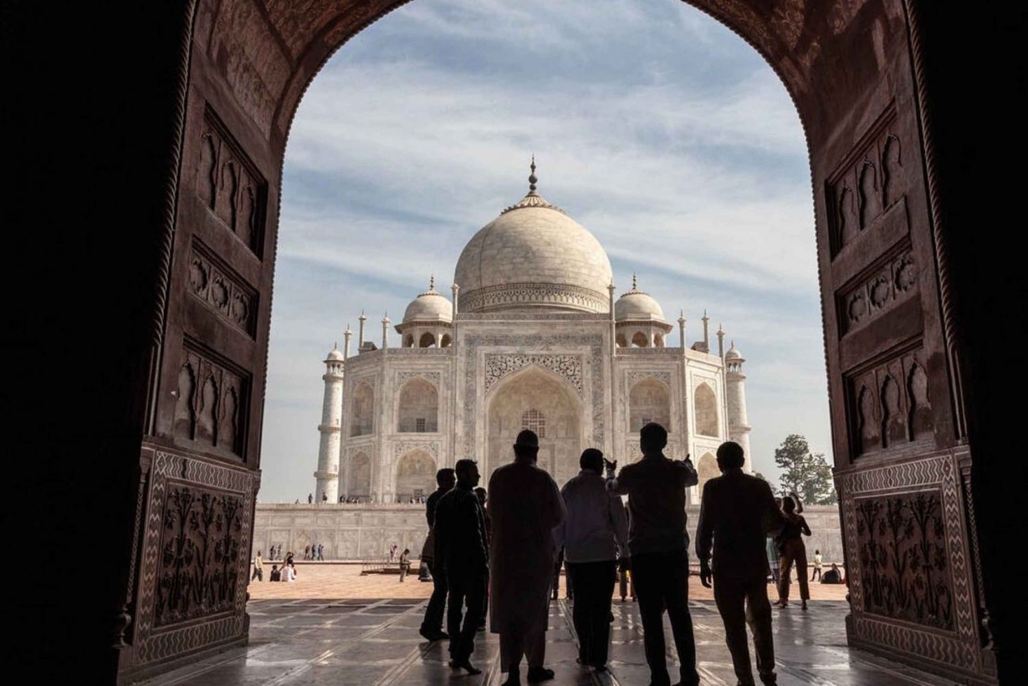 Von Jaipur aus: Agra Taj Mahal Tagestour und Delhi Drop
