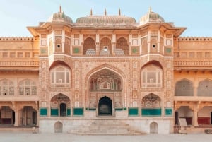 De Jaipur: Excursão de dia inteiro a Jaipur com guia turístico e táxi