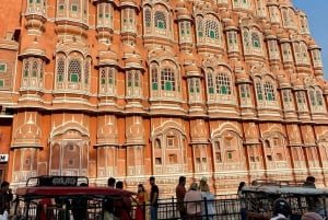 Från Jaipur: Hawa Mahal & Diwali Street Walk Tour