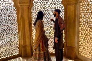 Från Jaipur: Hawa Mahal & Diwali Street Walk Tour