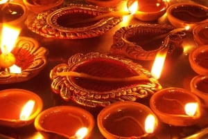 Från Jaipur: Hawa Mahal & Diwali Street Walk Tour