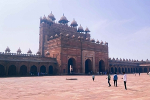From Jaipur: Taj Sunrise Tour with Fatehpur Sikri & Abhaneri