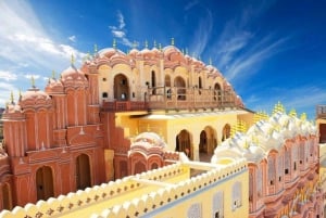 Fra Jaipur: Samme dag bytur med bil og guide