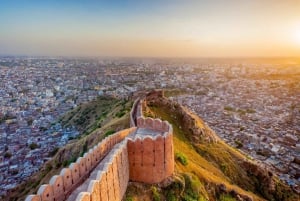 Fra Jaipur: Samme dag bytur med bil og guide