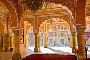 Fra Jaipur: Samme dag bytur med bil og guide