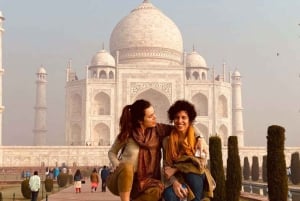 Van Jaipur: Jaipur Agra-tour op dezelfde dag met Taj Mahal