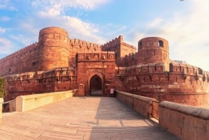 Desde Jaipur : Excursión de un día a Jaipur y Agra con el Taj Mahal
