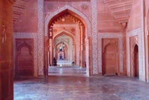 Au départ de Jaipur : Visite de Jaipur et d'Agra le même jour avec le Taj Mahal
