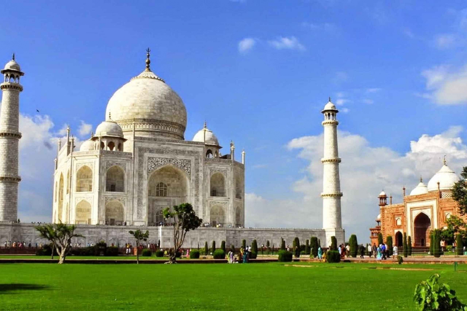 Von Jaipur aus: Taj Mahal Tour am selben Tag mit Fatehpur Sikri