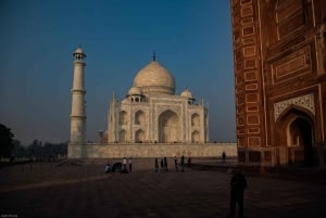 Från Jaipur: Taj Mahal-tur samma dag med Fatehpur Sikri