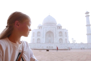 Från Jaipur: Taj Mahal-tur samma dag med Fatehpur Sikri