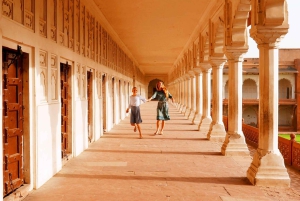 Från Jaipur: Taj Mahal-tur samma dag med Fatehpur Sikri