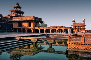 Från Jaipur: Taj Mahal-tur samma dag med Fatehpur Sikri