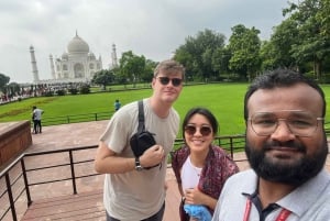 Da Jaipur Tour del Taj Mahal in giornata con trasferimento a Delhi