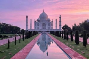 Fra Jaipur : Taj Mahal & Agra Fort Dagstur med frokost