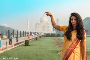 From Jaipur: Taj Mahal & Agra Private Guided Day Tour