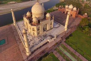 Depuis Jaipur : Taj Mahal et visite guidée d'Agra