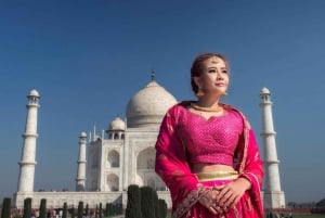 Z Jaipur: prywatna wycieczka 1-dniowa do Taj Mahal i Agry z 5-gwiazdkowym lunchem