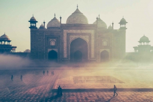 Från Jaipur: Privat rundtur i Taj Mahal och Agra Fort