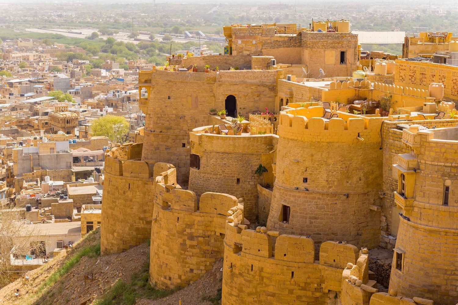 Från Jaisalmer: Privat stadstur med Sam Sand Dunes