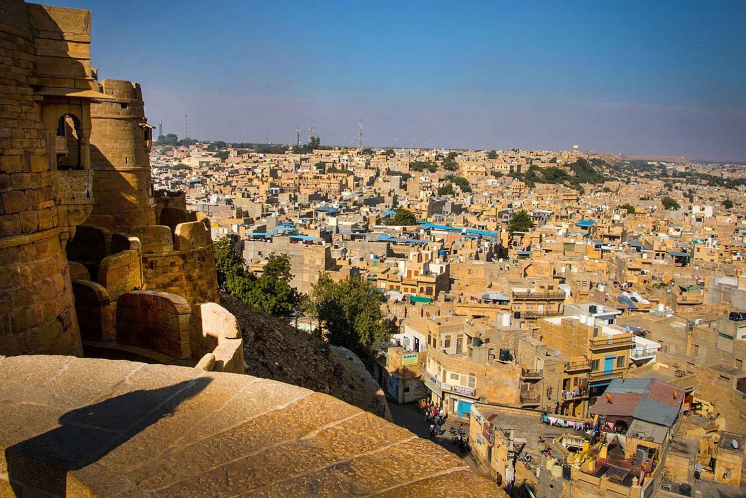 Depuis Jodhpur : visite de 2 jours à Jaisalmer avec safari nomade à dos de chameau