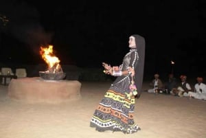 Depuis Jodhpur : Nuit en camping avec safari à dos de chameau à Jodhpur