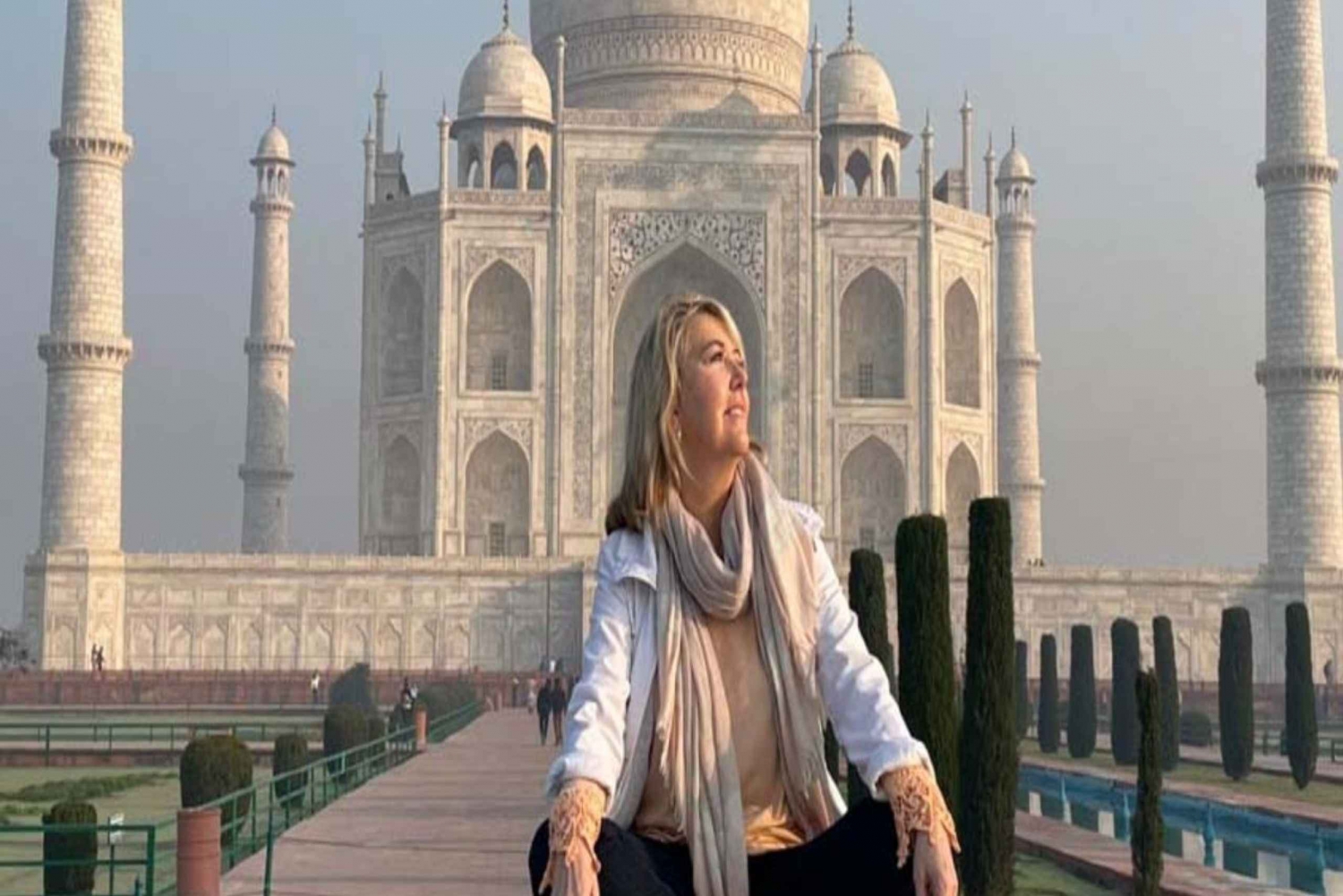 Depuis Delhi : visite privée d'Agra avec entrée rapide au Taj mahal