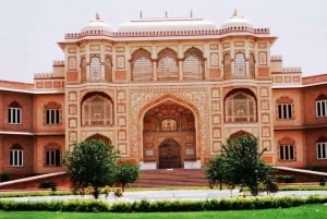 Från New Delhi: Jaipur guidad stadsrundtur med upphämtning på hotellet