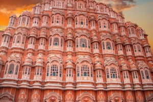Jaipur: Dagsutflykt med bil och guide
