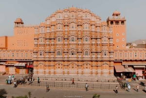 Fra New Delhi: Jaipur Privat byrundtur i bil