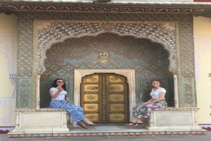 De Nova Delhi: viagem privada de um dia a Jaipur com ingressos para monumentos