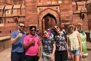 From Delhi/Jaipur: Taj Mahal, Agra & Mathura Tour by Car
