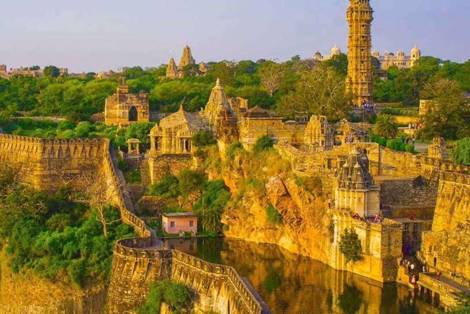 From Pushkar: Chittorgarh Fort Day Trip with Transfers