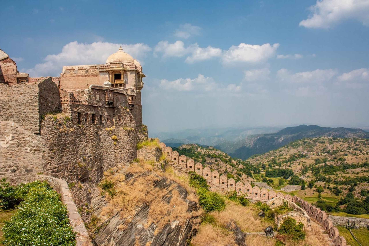 Udaipurista: Kumbhalgarh ja Ranakpur-temppeli päiväretki