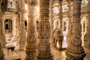 Udaipurista: Kumbhalgarh ja Ranakpur-temppeli päiväretki