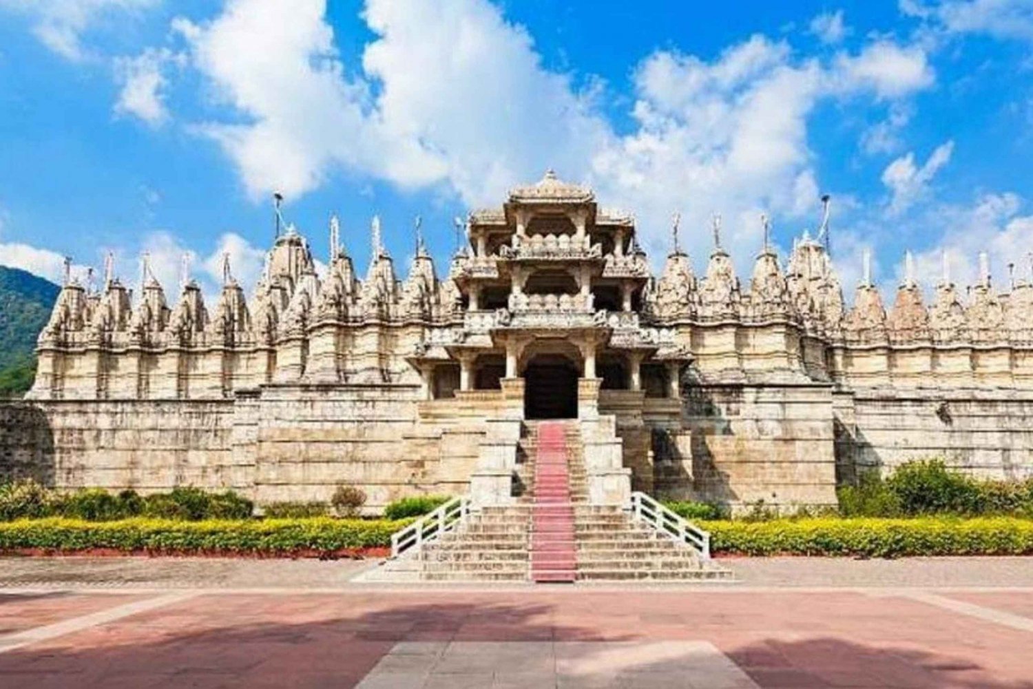 De Udaipur a Kumbhalgarh, de Ranakpur a Jodhpur, só ida