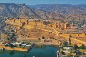 Heldag Jaipur (Pink City) Sightseeing Guidad tur med bil