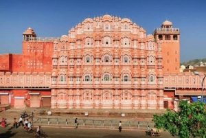 Tour guidato della città di Jaipur (Città Rosa) di un giorno intero in auto
