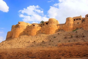Heldags ökensafari i Jaisalmer och stadstur med kamelridning