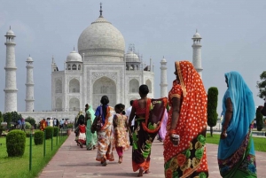 Desde Delhi/Agra: Billete de tren exprés confirmado Delhi - Agra